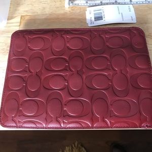 Coach ereader sleeve